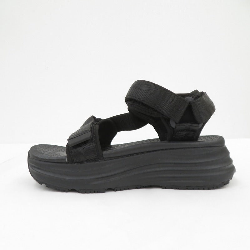 TELIC リカバリーサンダル サンダル ALLROADS -S4 サイズ:22.0cm ブラック 22cm【瀬戸大橋店】