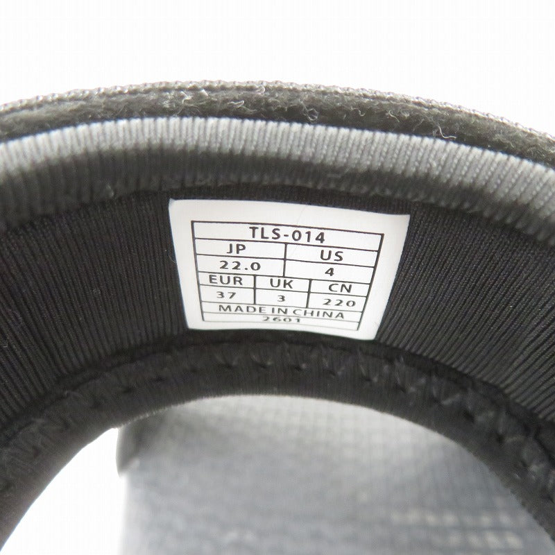 TELIC リカバリーサンダル サンダル ALLROADS -S4 サイズ:22.0cm ブラック 22cm【瀬戸大橋店】