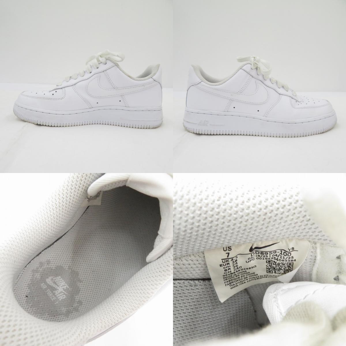 NIKE | ナイキ AIR FORCE 1 スニーカー DD8959-100 サイズ:24.0cm ホワイト 24cm【瀬戸大橋店】