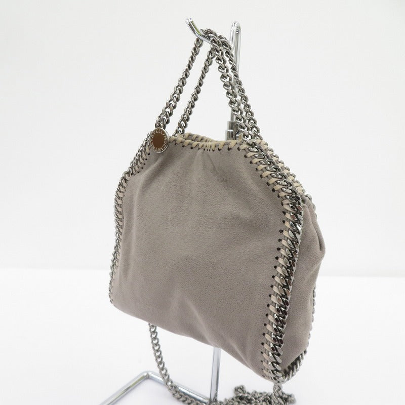 Stella McCartney | ステラマッカートニー ファラベラ タイニー トート ショルダーバッグ 391698 W9132 グレー【瀬戸大橋店】