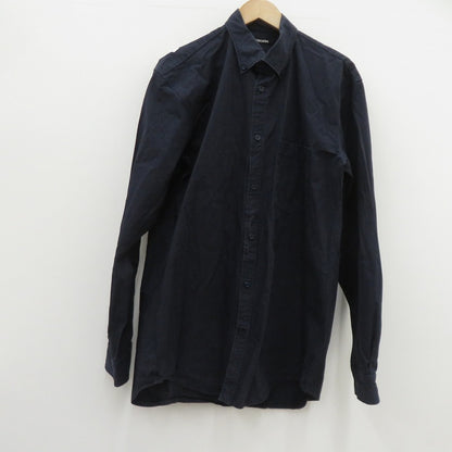 BALENCIAGA | バレンシアガ 長袖シャツ ネイビー サイズ：37【瀬戸大橋店】