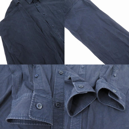BALENCIAGA | バレンシアガ 長袖シャツ ネイビー サイズ：37【瀬戸大橋店】