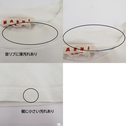 MARNI | マルニ POP FIELDS ロゴ 半袖Ｔシャツ HUMU0223IP ホワイト サイズ：50【瀬戸大橋店】
