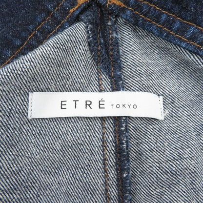 ETRE TOKYO デニムオーバーオール サロペット 1223630123-0 ネイビー サイズ：S【瀬戸大橋店】