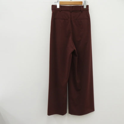 BALLSEY | ボールジー ポリエステルツイル 2タックスラックスパンツ その他ボトムス 11-04-42-04502 ボルドー/バーガンディー サイズ：32【瀬戸大橋店】