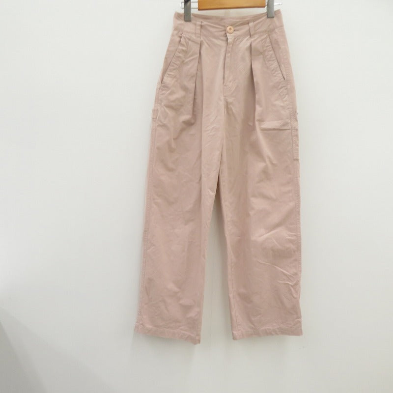 TODAYFUL | トゥデイフル Cotton Painter Pants パンツ 12210716 ピンク サイズ：36【瀬戸大橋店】