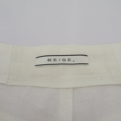 BEIGE, ワイドパンツ パンツ サイズ:6 ホワイト【瀬戸大橋店】