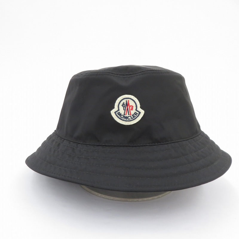 MONCLER | モンクレール BUCKET 22年製 バケットハット ハット I10913B00003 ブラック サイズ：M【瀬戸大橋店】