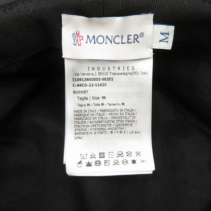 MONCLER | モンクレール BUCKET 22年製 バケットハット ハット I10913B00003 ブラック サイズ：M【瀬戸大橋店】
