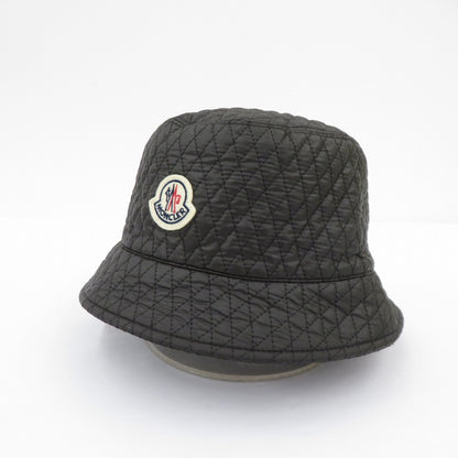 MONCLER | モンクレール ダイヤキルト バケットハット ハット ブラック サイズ：M【瀬戸大橋店】