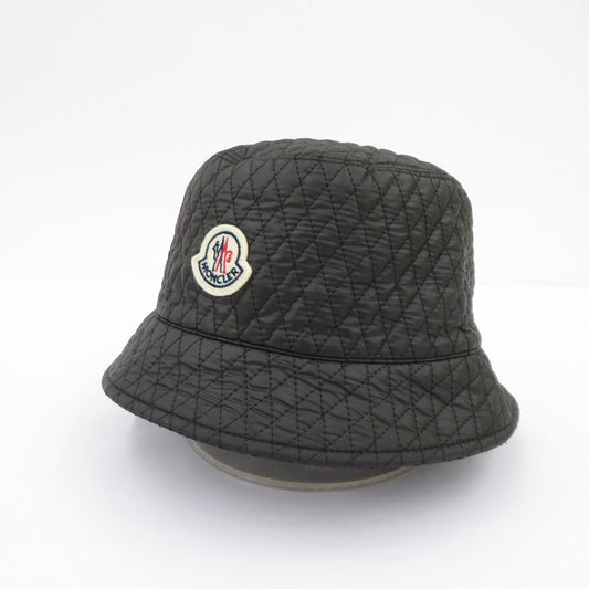 MONCLER | モンクレール ダイヤキルト バケットハット ハット ブラック サイズ：M【瀬戸大橋店】