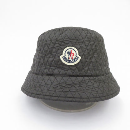 MONCLER | モンクレール ダイヤキルト バケットハット ハット ブラック サイズ：M【瀬戸大橋店】