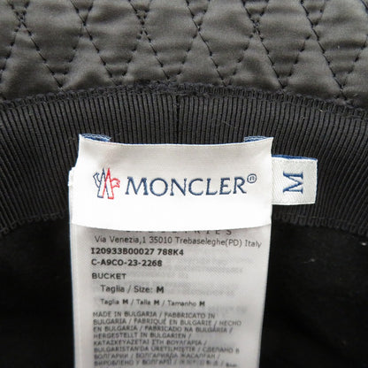 MONCLER | モンクレール ダイヤキルト バケットハット ハット ブラック サイズ：M【瀬戸大橋店】