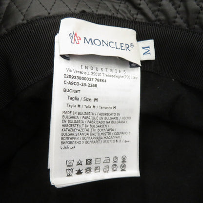 MONCLER | モンクレール ダイヤキルト バケットハット ハット ブラック サイズ：M【瀬戸大橋店】