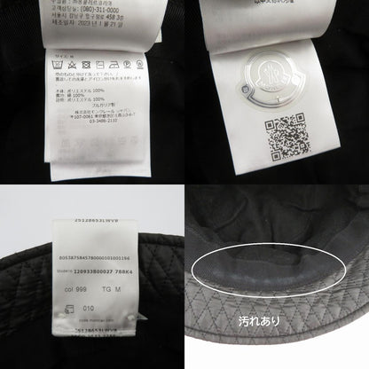 MONCLER | モンクレール ダイヤキルト バケットハット ハット ブラック サイズ：M【瀬戸大橋店】
