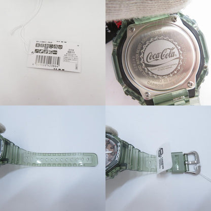 G-SHOCK | ジーショック ×Coca-Cola アナデジクォーツ 腕時計 GA-2100CC-3AJR グリーン【瀬戸大橋店】