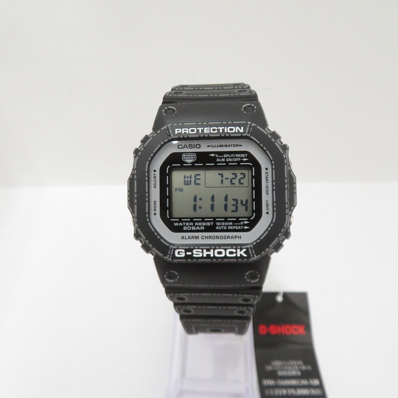 G-SHOCK | ジーショック デジタルクォーツ 腕時計 DW-5600RGM-1JR ブラック【瀬戸大橋店】