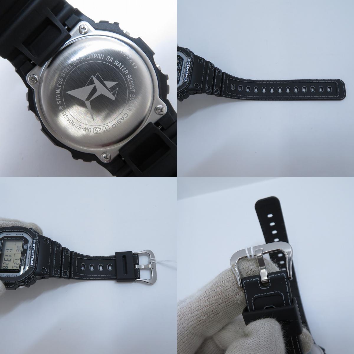 G-SHOCK | ジーショック デジタルクォーツ 腕時計 DW-5600RGM-1JR ブラック【瀬戸大橋店】
