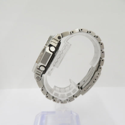 G-SHOCK | ジーショック FULL METAL/2100 Series アナデジソーラー 腕時計 GM-B2100SD-1AJF シルバー 文字盤ブラック【瀬戸大橋店】