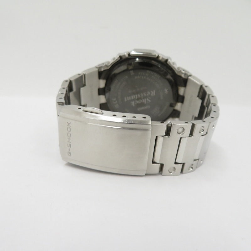 G-SHOCK | ジーショック FULL METAL/2100 Series アナデジソーラー 腕時計 GM-B2100SD-1AJF シルバー 文字盤ブラック【瀬戸大橋店】