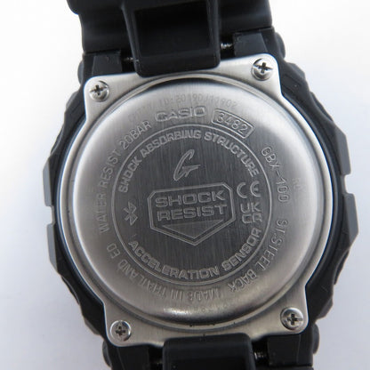 G-SHOCK | ジーショック デジタルクォーツ 腕時計 GBX-100NS-1JF ブラック【瀬戸大橋店】