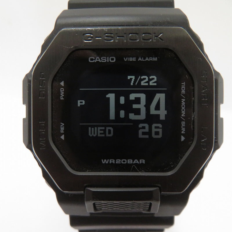 G-SHOCK | ジーショック デジタルクォーツ 腕時計 GBX-100NS-1JF ブラック【瀬戸大橋店】
