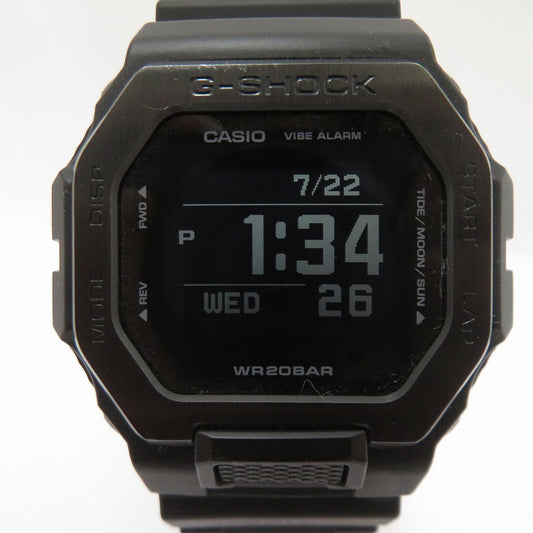 G-SHOCK | ジーショック デジタルクォーツ 腕時計 GBX-100NS-1JF ブラック【瀬戸大橋店】