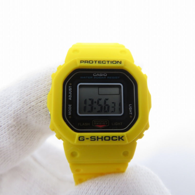 G-SHOCK | ジーショック デジタルクォーツ 指輪サイズ 腕時計 DWN-5600-9JR イエロー【瀬戸大橋店】