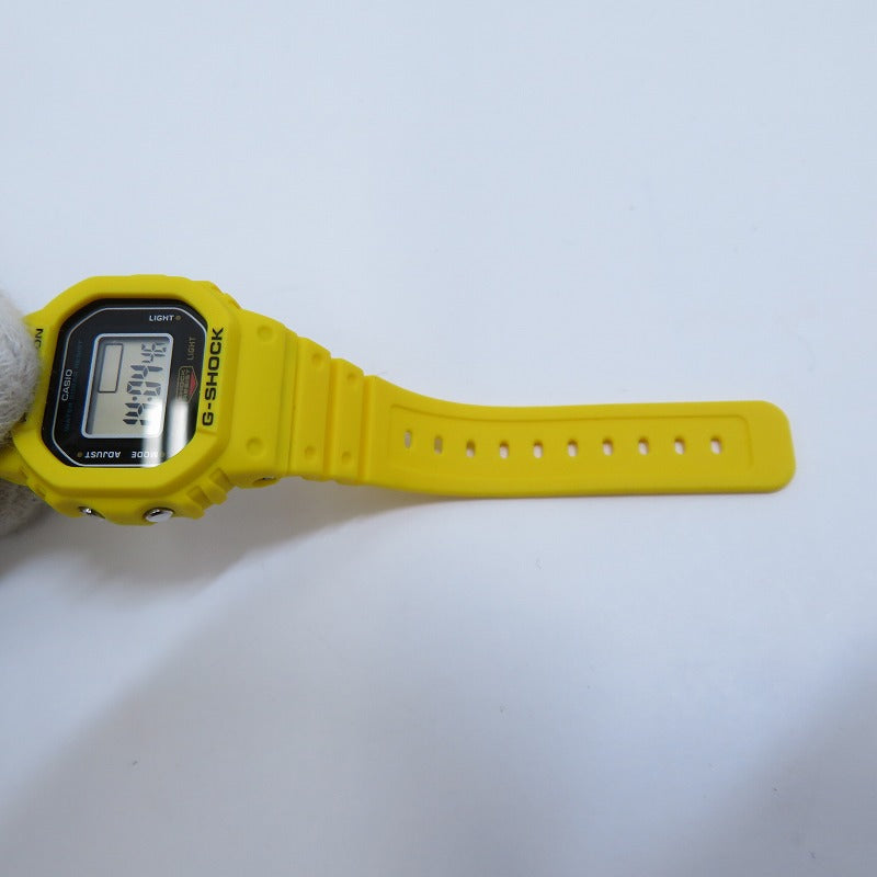 G-SHOCK | ジーショック G-SHOCK nano デジタルクォーツ　指輪サイズ 腕時計 DWN-5600-9JR イエロー【瀬戸大橋店】