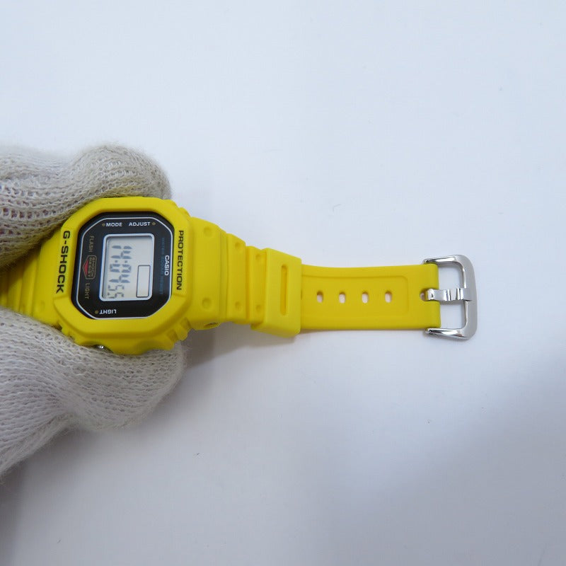 G-SHOCK | ジーショック G-SHOCK nano デジタルクォーツ　指輪サイズ 腕時計 DWN-5600-9JR イエロー【瀬戸大橋店】