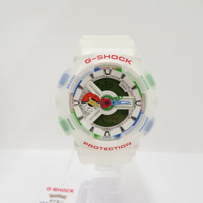 G-SHOCK | ジーショック ×Pokemon 30周年 アナデジクォーツ 腕時計 GA-110PKM-7AJR ホワイト【瀬戸大橋店】