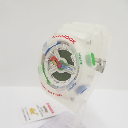 G-SHOCK | ジーショック ×Pokemon 30周年 アナデジクォーツ 腕時計 GA-110PKM-7AJR ホワイト【瀬戸大橋店】