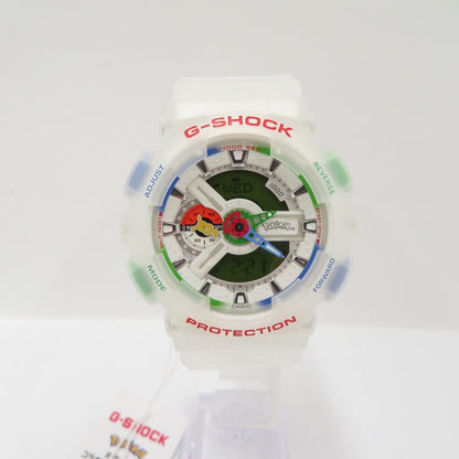 G-SHOCK | ジーショック ×Pokemon 30周年 アナデジクォーツ 腕時計 GA-110PKM-7AJR ホワイト【瀬戸大橋店】