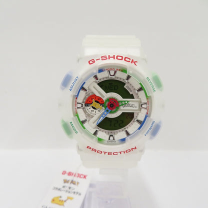 G-SHOCK | ジーショック ×Pokemon 30周年 アナデジクォーツ 腕時計 GA-110PKM-7AJR ホワイト【瀬戸大橋店】