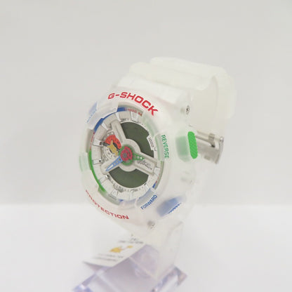 G-SHOCK | ジーショック ×Pokemon 30周年 アナデジクォーツ 腕時計 GA-110PKM-7AJR ホワイト【瀬戸大橋店】