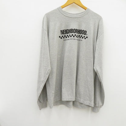 NEIGHBORHOOD | ネイバーフッド NH . TEE LS-2 長袖Ｔシャツ 261PCNH-LT02 グレー サイズ：L【瀬戸大橋店】
