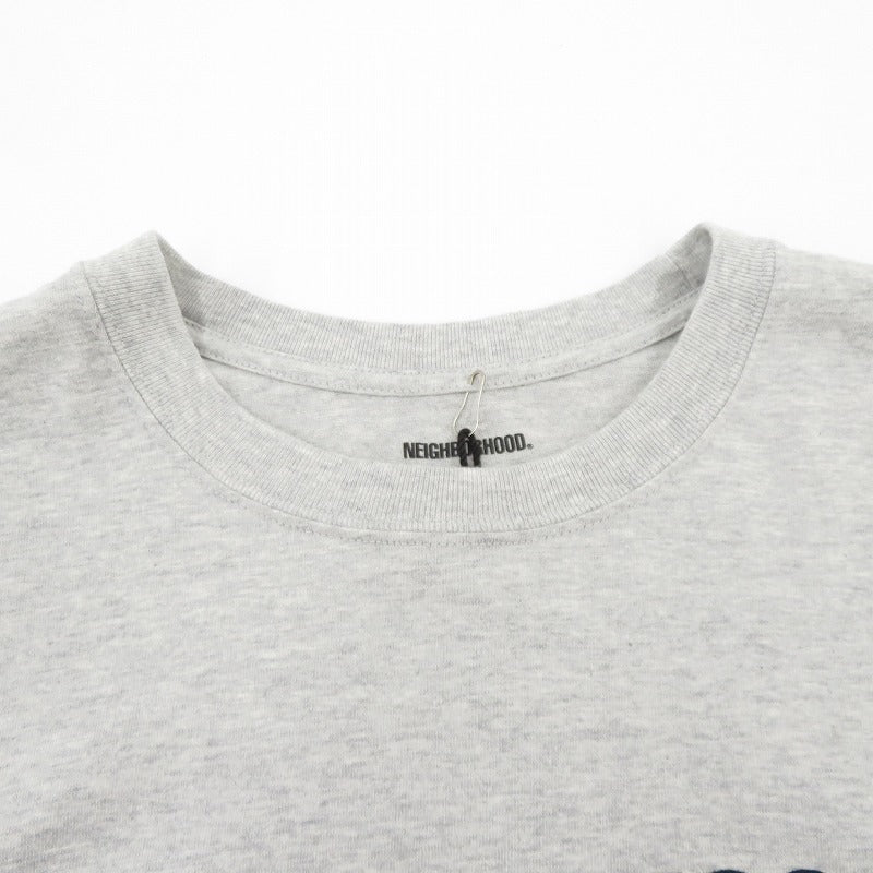 NEIGHBORHOOD | ネイバーフッド NH . TEE LS-2 長袖Ｔシャツ 261PCNH-LT02 グレー サイズ：L【瀬戸大橋店】