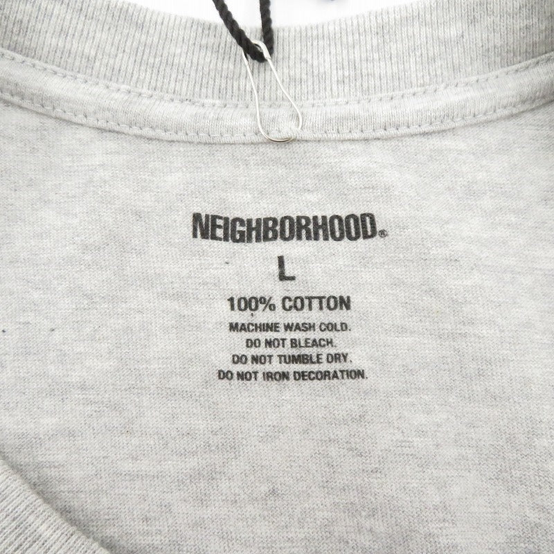 NEIGHBORHOOD | ネイバーフッド NH . TEE LS-2 長袖Ｔシャツ 261PCNH-LT02 グレー サイズ：L【瀬戸大橋店】