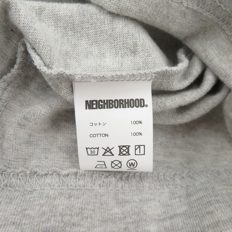NEIGHBORHOOD | ネイバーフッド NH . TEE LS-2 長袖Ｔシャツ 261PCNH-LT02 グレー サイズ：L【瀬戸大橋店】