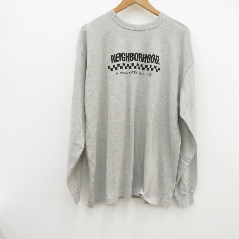NEIGHBORHOOD | ネイバーフッド NH . TEE LS-2 長袖Ｔシャツ 261PCNH-LT02 グレー サイズ：XL【瀬戸大橋店】