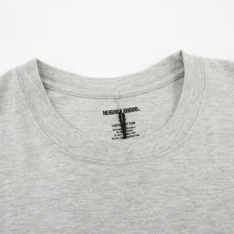 NEIGHBORHOOD | ネイバーフッド NH . TEE LS-2 長袖Ｔシャツ 261PCNH-LT02 グレー サイズ：XL【瀬戸大橋店】