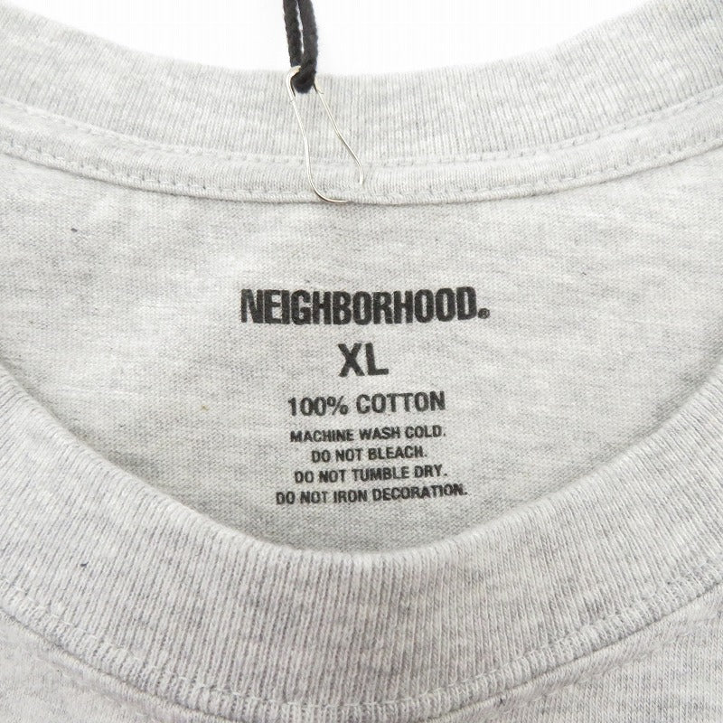 NEIGHBORHOOD | ネイバーフッド NH . TEE LS-2 長袖Ｔシャツ 261PCNH-LT02 グレー サイズ：XL【瀬戸大橋店】