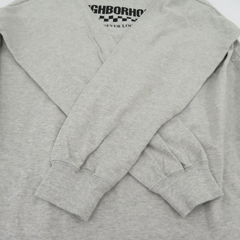 NEIGHBORHOOD | ネイバーフッド NH . TEE LS-2 長袖Ｔシャツ 261PCNH-LT02 グレー サイズ：XL【瀬戸大橋店】