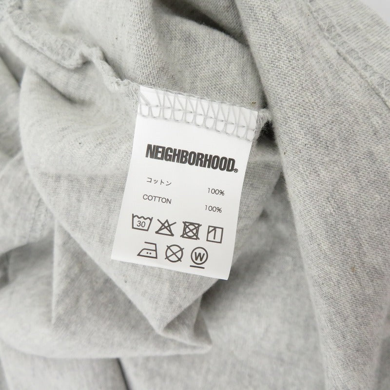 NEIGHBORHOOD | ネイバーフッド NH . TEE LS-2 長袖Ｔシャツ 261PCNH-LT02 グレー サイズ：XL【瀬戸大橋店】