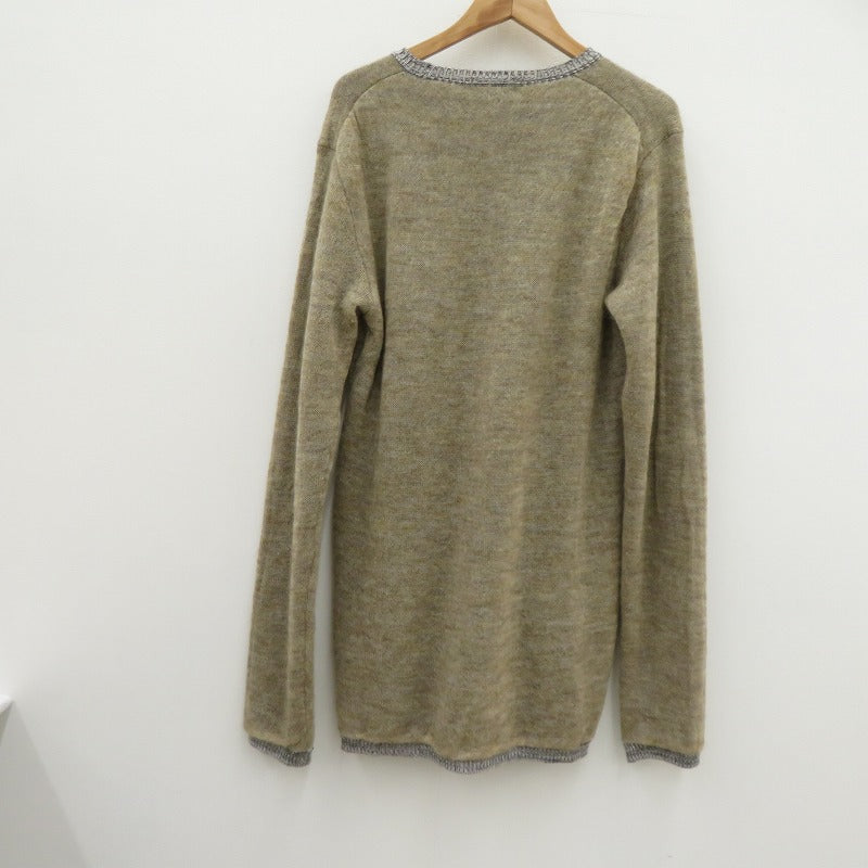 Yohji Yamamoto POUR HOMME | ヨウジヤマモトプールオム 2013AW セーター HQ-K16-192 ブラウン サイズ：3【瀬戸大橋店】