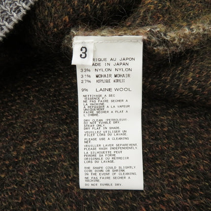 Yohji Yamamoto POUR HOMME | ヨウジヤマモトプールオム 2013AW セーター HQ-K16-192 ブラウン サイズ：3【瀬戸大橋店】