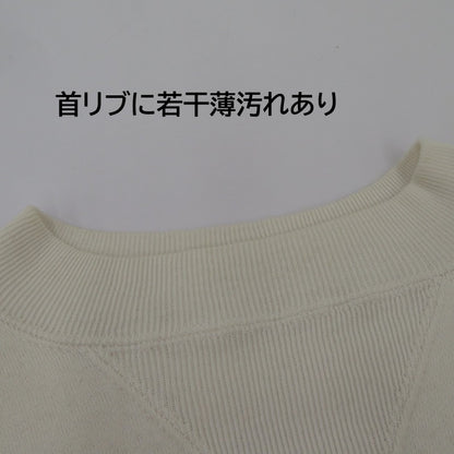 両前V はめ込み 40s スウェット ホワイト サイズ：不明【瀬戸大橋店】
