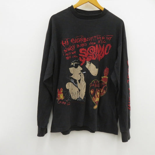 giant SONIC YOUTH USA製 長袖Ｔシャツ ブラック サイズ：XL【瀬戸大橋店】