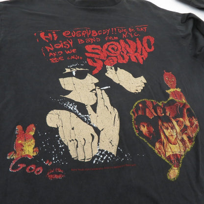 giant SONIC YOUTH USA製 長袖Ｔシャツ ブラック サイズ：XL【瀬戸大橋店】