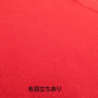 TULTEX ラグラン スウェット レッド サイズ：M【瀬戸大橋店】